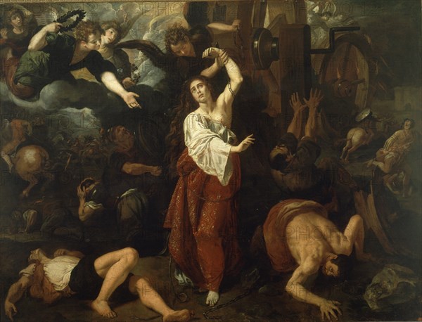 CASTELLO VALERIO
MARTIRIO DE SANTA CATALINA-OLEO/LIENZO-158X207,5 CMS
BILBAO, MUSEO BELLAS ARTES
VIZCAYA