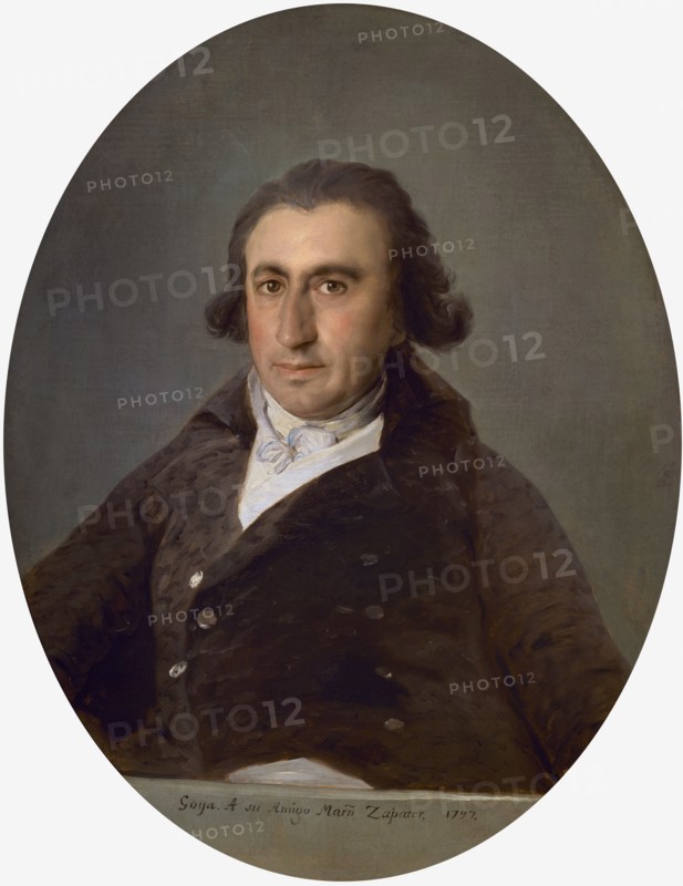 Goya, Portrait of Martin Zapater