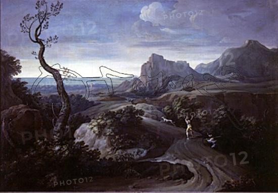 GIAQUINTO CORRADO 1703/1766
PAISAJE CON CAZADORES
MADRID, MUSEO DEL PRADO-PINTURA
MADRID