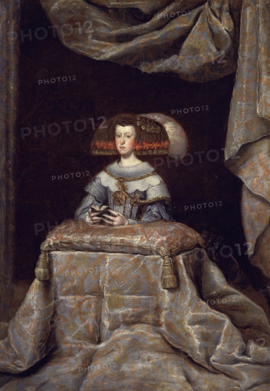 Velázquez's studio, Mariana of Austria