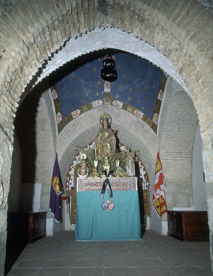 CAPILLA DE SANTA CATALINA-VISTA DEL INTERIOR
JAEN, CASTILLO DE SANTA CATALINA
JAEN