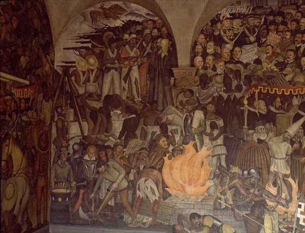 RIVERA DIEGO 1886/1957
ESCALERA PRINCIPAL-PINTURAS MURALES DE LA HISTORIA DE MEXICO
MEXICO DF, PALACIO NACIONAL
MEXICO

This image is not downloadable. Contact us for the high res.