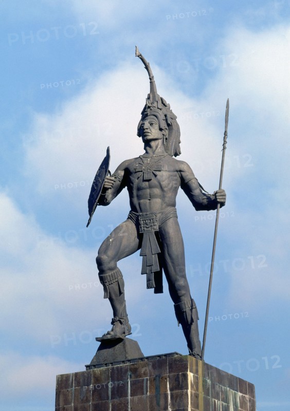 Monument to Cuauhtémoc, the last Aztec Emperor