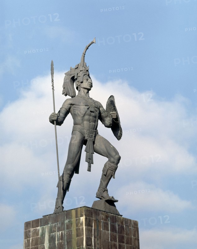 Monument to Cuauhtémoc, the last Aztec Emperor