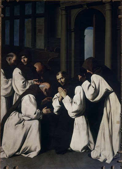 Zurbaran, Sacristy - Farewell of Father John of Carrion