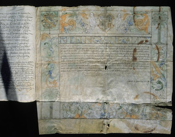 TITULO DE DOCTOR DE LA UNIVERSIDAD DE COIMBRA
SALAMANCA, UNIVERSIDAD BIBLIOTECA
SALAMANCA

This image is not downloadable. Contact us for the high res.