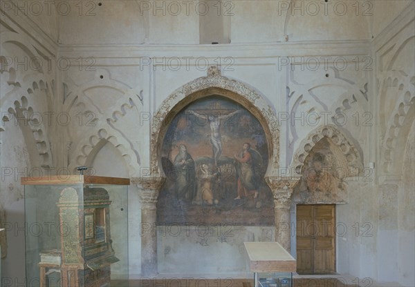 SALON DORADO - CRUCIFIXION - S XIV - ARTE MUDEJAR
TORDESILLAS, MONASTERIO STA CLARA
VALLADOLID

This image is not downloadable. Contact us for the high res.