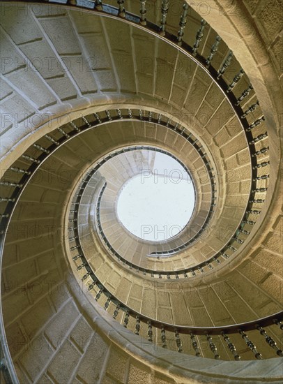 ANDRADE DOMINGO 1639/1712
ESCALERA DE CARACOL -
SANTIAGO DE COMPOSTELA, CONVENTO DE SANTO DOMINGO BONAVAL
CORUÑA