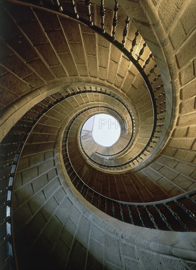 ANDRADE DOMINGO 1639/1712
ESCALERA DE CARACOL -
SANTIAGO DE COMPOSTELA, CONVENTO DE SANTO DOMINGO BONAVAL
CORUÑA