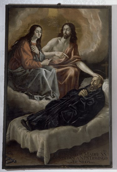 RIZZI FRAY JUAN 1600/1681
CRISTO Y SU MADRE VISITANDO A STO DOMINGO DE SILOS-
SAN MILLAN DE LA COGOLLA, MONASTERIO YUSO
RIOJA

This image is not downloadable. Contact us for the high res.