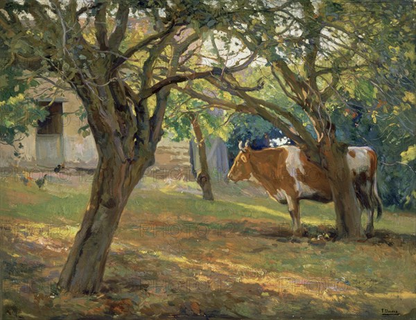 LLORENS FRANCISCO 1874-1948
LA HUERTA DEL SEÑOR JUAN-1930/36-70,5X90 CM-
MADRID, COLECCION PARTICULAR
MADRID

This image is not downloadable. Contact us for the high res.
