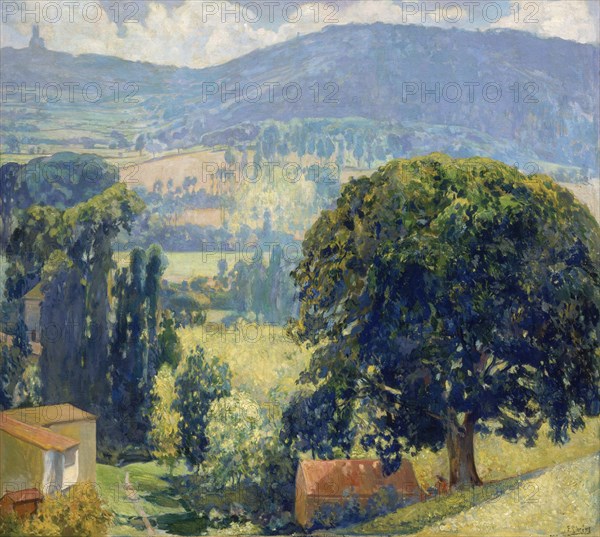 LLORENS FRANCISCO 1874-1948
EL CASTILLO DE ANDRADE (PUENTEDEUME)-1932/33-89X100 CM-
MADRID, COLECCION PARTICULAR
MADRID