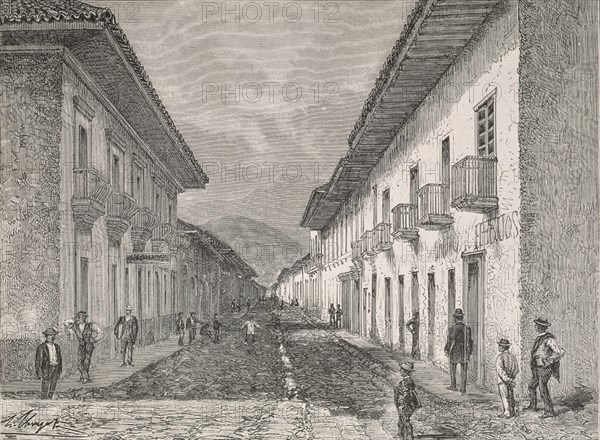 GRABADO-VISTA DE UNA CALLE DE CALI(CAUCA)-ECUADOR

This image is not downloadable. Contact us for the high res.