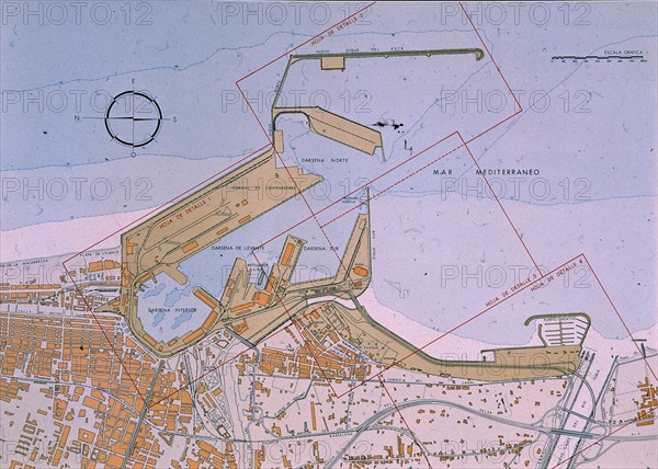 PUERTO DE VALENCIA-PLANO GENERAL