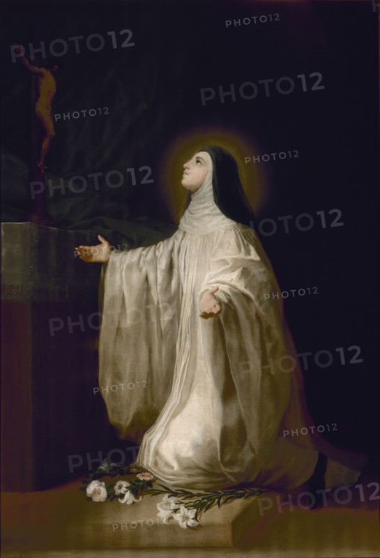 Goya, Portrait de Sainte Lutgarde