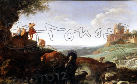 POELENBURGH CORNELIS 1586/1667
PAISAJE CON HUIDA A EGIPTO-1626-LIENZO 48,3X71,5CM-NºINV 8391
UTRECHT, MUSEO CENTRAL
HOLANDA