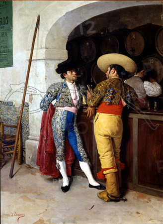 CHAVES J
COMENTANDO LA CORRIDA-60X44CM-
CORDOBA, COLECCION VALVERDE
CORDOBA

This image is not downloadable. Contact us for the high res.