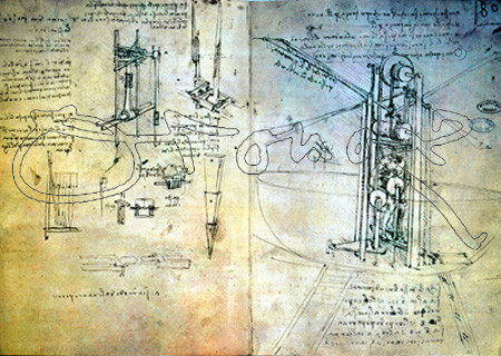 VINCI LEONARDO 1452/1519
DIBUJOS DE DIAGRAMAS DE MAQUINAS VOLANTES-
PARIS, BIBLIOTECA NACIONAL
FRANCIA

This image is not downloadable. Contact us for the high res.