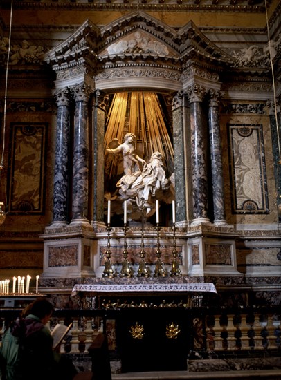 BERNINI GIAN LORENZO 1598/1680
INTERIOR-CAPILLA CORNARO-EXTASIS DE SANTA TERESA-1646
ROMA, IGLESIA DE SANTA MARIA DELLA VITTORIA
ITALIA

This image is not downloadable. Contact us for the high res.