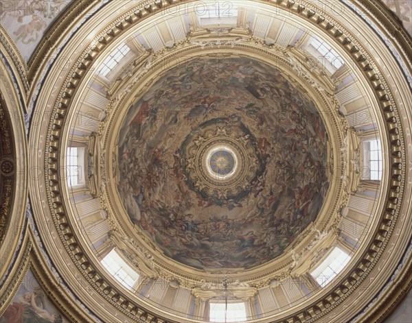 BORROMINI FRANCESCO 1599/1667
INTERIOR-CUPULA CON FRESCOS DE CIRO FERRI(ALUMNO DE CORTONA)-S XVII
ROMA, IGLESIA DE SANTA AGNESE AGONE
ITALIA

This image is not downloadable. Contact us for the high res.