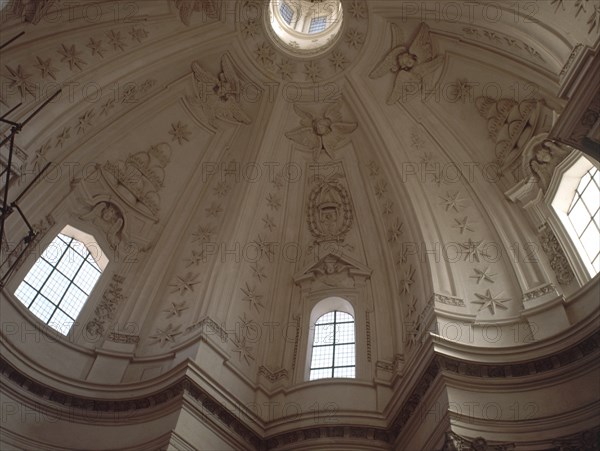 BORROMINI FRANCESCO 1599/1667
INTERIOR-ORATORIO VISTA PARCIAL DE LA CUPULA REMATADA EN UNA LINTERNA- 1642-1650
ROMA, IGLESIA DE SAN IVO
ITALIA

This image is not downloadable. Contact us for the high res.