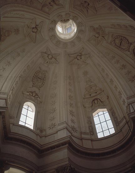BORROMINI FRANCESCO 1599/1667
INTERIOR-ORATORIO VISTA PARCIAL DE LA CUPULA REMATADA EN UNA LINTERNA-S XVII
ROMA, IGLESIA DE SAN IVO
ITALIA

This image is not downloadable. Contact us for the high res.