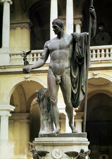 CANOVA ANTONIO 1757/1822
ESCULTURA DE NAPOLEON EN BRONCE - 1810 -
MILAN, PINACOTECA BRERA
ITALIA

This image is not downloadable. Contact us for the high res.