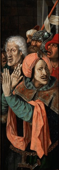 MAESTRO DE LA SANTA SANGRE
ECCE-HOMO,PANEL DERECHA-JUDIOS Y SOLDADOS BLASFEMANDO DE JESUS-NºP 1559
MADRID, MUSEO DEL PRADO-PINTURA
MADRID