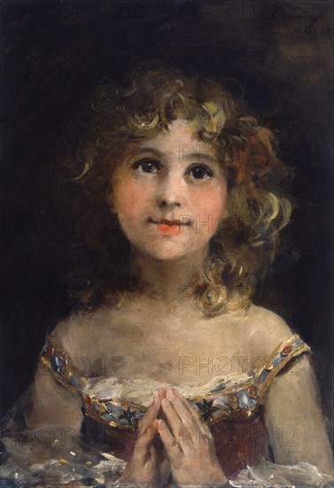 DOMINGO MARQUES FRANCISCO
LA ÑIÑA ORANDO-1913-OLEO LIENZO-47,7x33,7 CM
HABANA LA, MUSEO BELLAS ARTES
CUBA