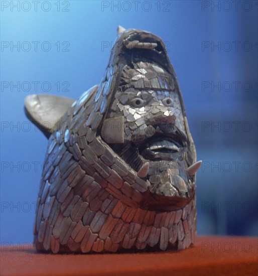 work of art preserved at the museum of anthropology of Mexico