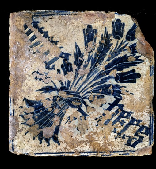 AZULEJO DE MANISES S XV CON LA MATA DE MIJO EMBLEMA DE ALFONSO V
MADRID, INSTITUTO VALENCIA DE DON JUAN
MADRID

This image is not downloadable. Contact us for the high res.