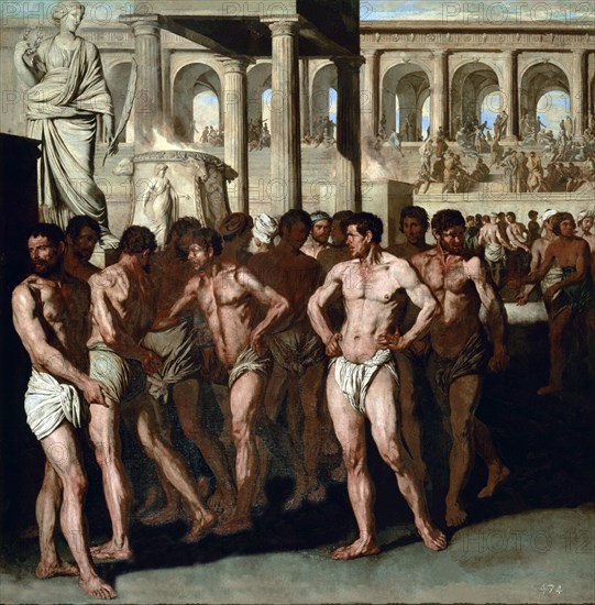 Falcone, Gladiateurs