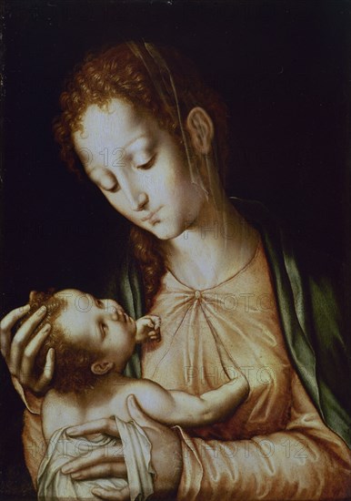 Morales, La vierge et l'enfant