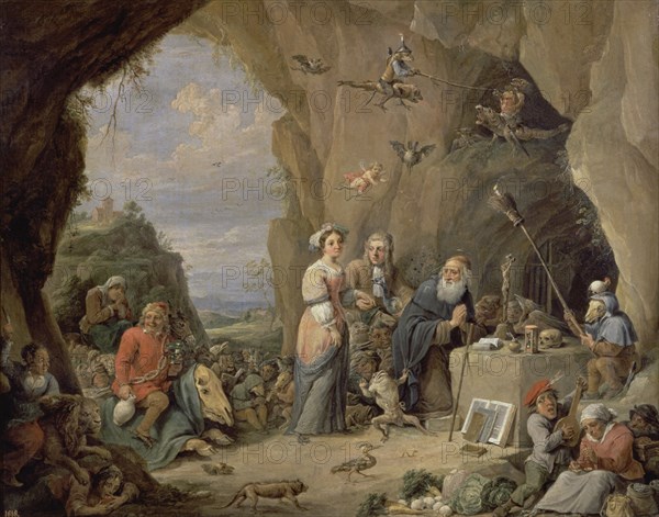 Teniers (le jeune), Tentations de saint Antoine abbé