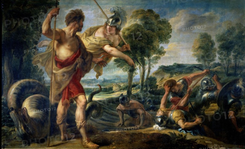 Jordaens, Cadmos and Minerva