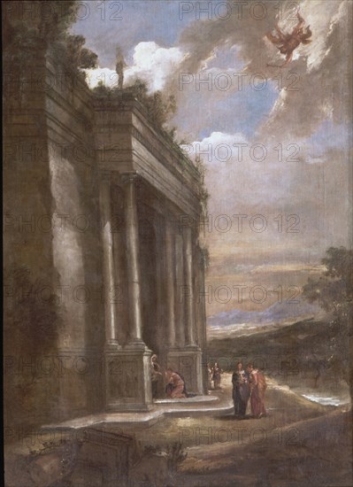 Mazo, Landscape with Mercury and Hera