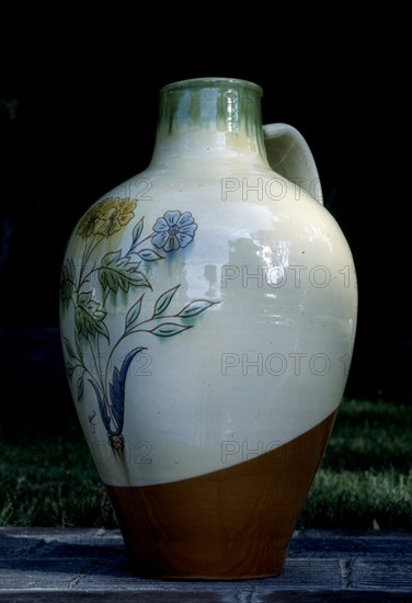 CANTARO ESMALTADO CON DECORACION VEGETAL-S XX ARTE POPULAR
SALVATIERRA BARROS, COLECCION PARTICULAR
BADAJOZ
