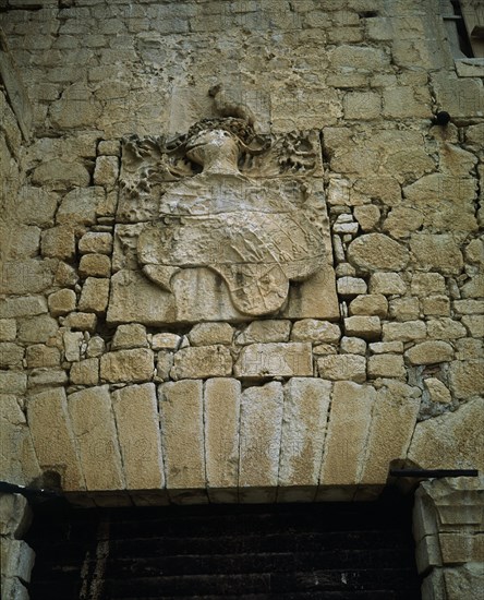 EXTERIOR-PUERTA DE ENTRADA-DET ESCUDO-COMIENZOS S XVI
VELEZ BLANCO, CASTILLO
ALMERIA

This image is not downloadable. Contact us for the high res.