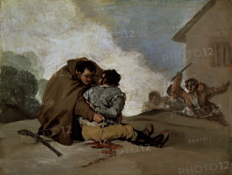 Goya, Frère Pedro de Zaldivia et le bandit Maragato