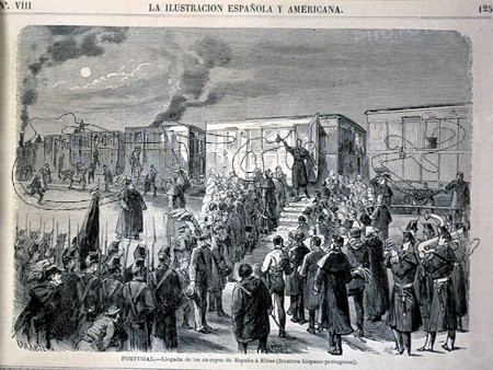 LLEGADA DE LOS EX-REYES DE ESPAÑA A ELBAS-FRONTERA-ILUST ESP/AME
MADRID, SENADO-BIBLIOTECA
MADRID