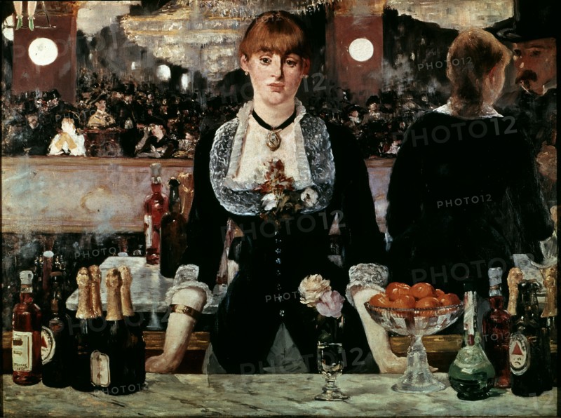 MANET EDUARD 1832/83
LA BARRA DEL FOLIES- BERGERE- 1881-2 - IMPRESIONISMO FRANCES - O/L - 95,2x129,5
LONDRES, GALERIA COURTAULD
INGLATERRA