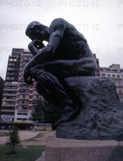 RODIN AUGUSTE 1840/1917
ESCULTURA-EL PENSADOR(COPIA DE LA QUE SE ENCUENTRA EN FRANCIA)
BUENOS AIRES, EXTERIOR
ARGENTINA