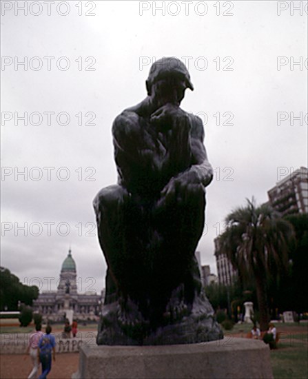RODIN AUGUSTE 1840/1917
ESCULTURA-EL PENSADOR(COPIA DE LA QUE SE ENCUENTRA EN PARIS)
BUENOS AIRES, EXTERIOR
ARGENTINA

This image is not downloadable. Contact us for the high res.