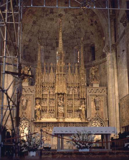 JOHAN PERE
INTERIOR-RETABLO MAYOR DE 1426-1433- REALIZADO EN ALABASTRO
TARRAGONA, CATEDRAL
TARRAGONA