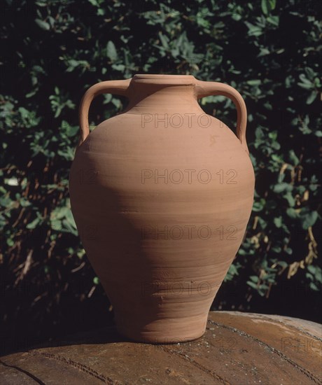 CANTARO PARA AGUA - CUELLO ANCHO CON DOS ASAS
FUENTES DE EBRO, COLECCION PARTICULAR
ZARAGOZA