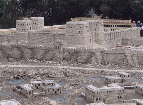 FORTALEZA DE ANTONIA-CONSTRUIDA ENTRE EL 37/35 AC POR HERODES
JERUSALEN, MAQUETA DE JERUSALEN
ISRAEL

This image is not downloadable. Contact us for the high res.