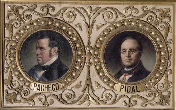 PALMAROLI VICENTE 1834/96
SALON CONFERENCIAS-MEDALLON-JOAQUIN FCO PACHECO Y GUTIERREZ CALDERON Y PEDRO JOSE PIDAL 1866
MADRID, CONGRESO DE LOS DIPUTADOS-PINTURA
MADRID

This image is not downloadable. Contact us for the high res.