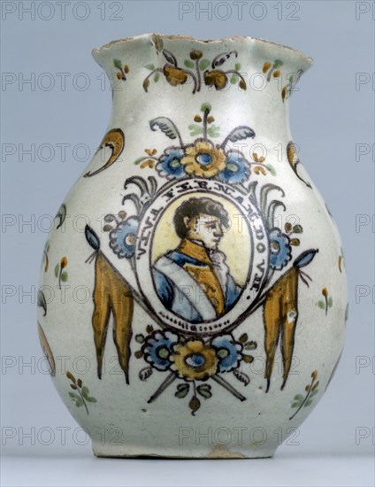 JARRA DE BOLA CON EFIGIE DE FERNANDO VII-TALAVERA COMIENZOS S XIX
MADRID, COLECCION PARTICULAR
MADRID

This image is not downloadable. Contact us for the high res.