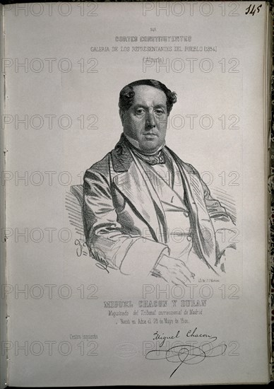 VALLEJO J
CORTES CONSTITUYENTES-GAL REPRESENTANTES 1854-MIGUEL CHACON Y DURAN PG 149
MADRID, CONGRESO DE LOS DIPUTADOS-BIBLIOTECA
MADRID