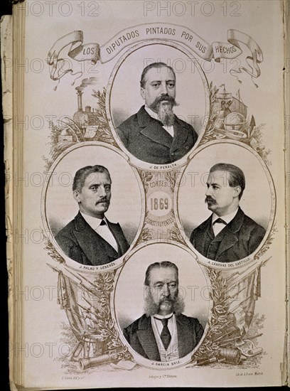 LLANTA B
DIPUTADOS PINTADOS POR SUS HECHOS"PERALTA-PALAU Y GENERES-CANOVAS DEL CASTILLO-GARCIA BRIZ"CORTES C
MADRID, CONGRESO DE LOS DIPUTADOS-BIBLIOTECA
MADRID